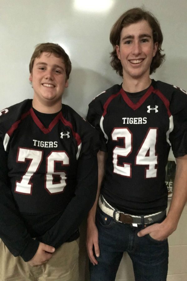 Football Players of the Week for Creston Game: Carson Benn and Jack OBrien