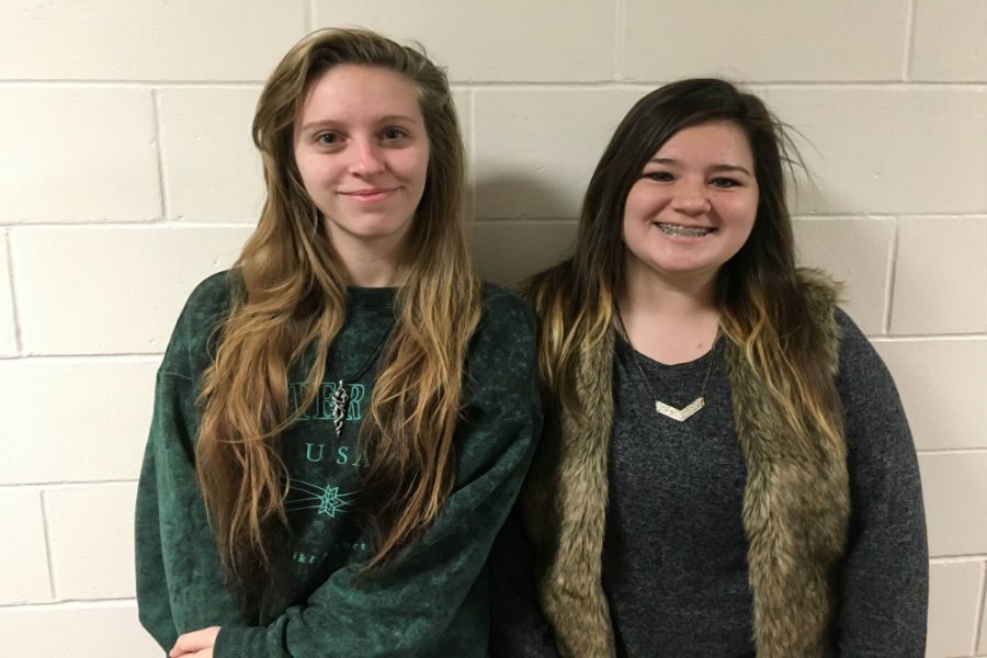 December Fine Arts Students of the Month: Loren Ritter and Abbey Hanson