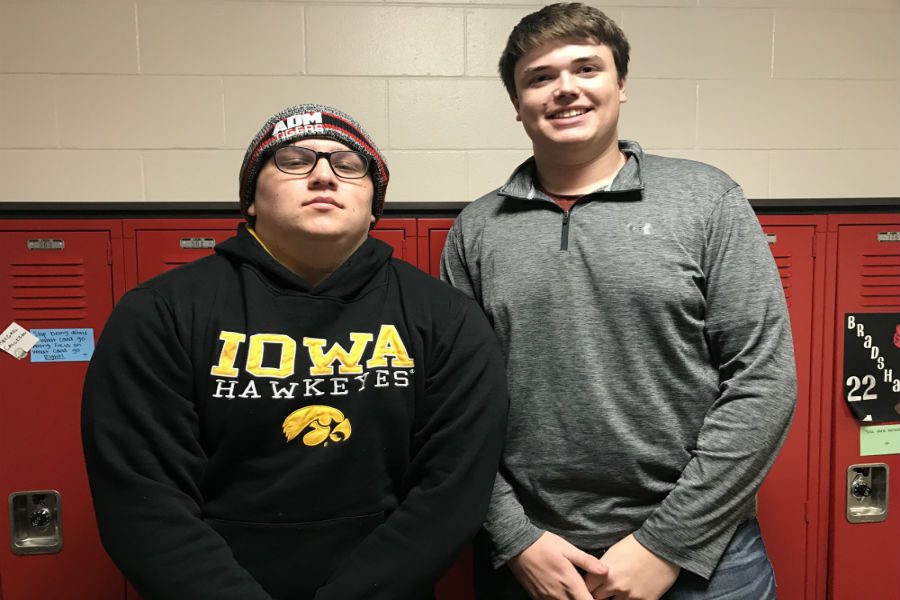 December Kiwanis of the Month: Mason Warmuth and Andrew Harada
