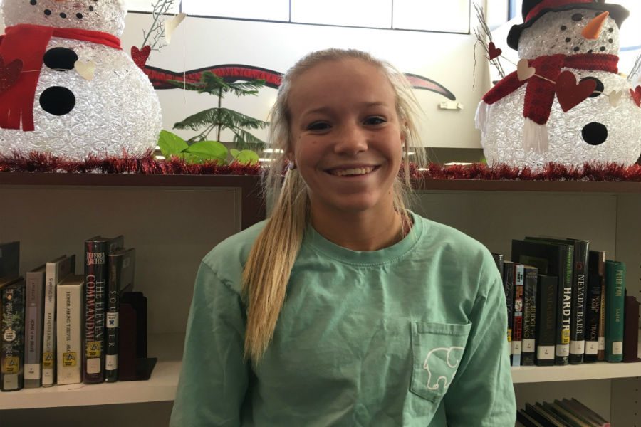 January Girls Basketball Student of the Month: Allie Cook