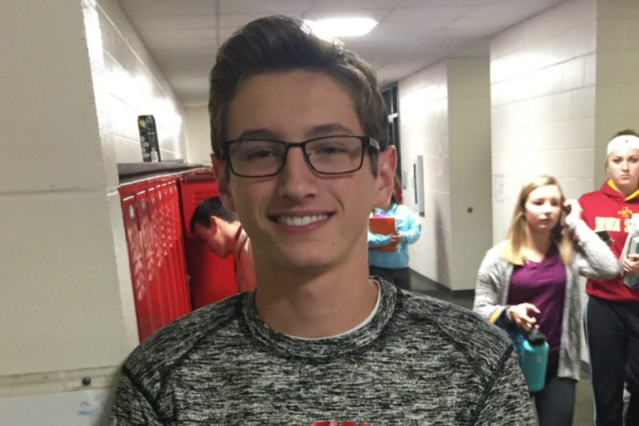 Alec goos is our September Student of the Month