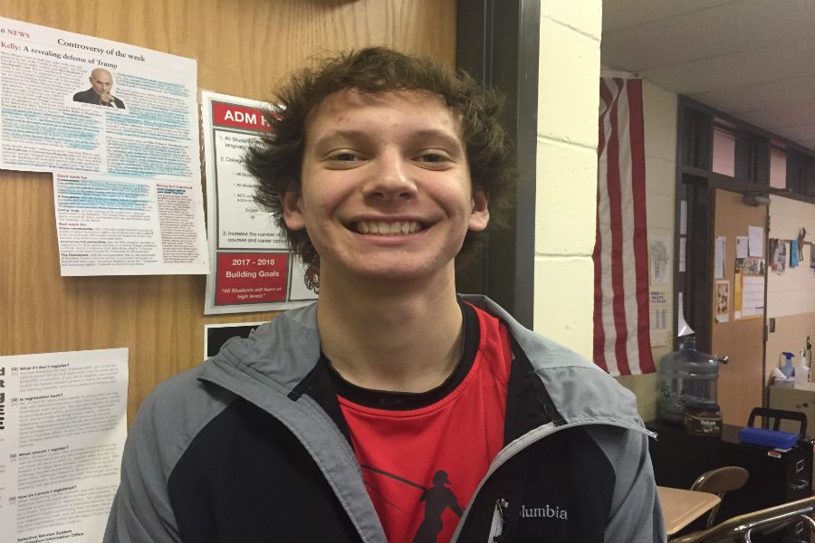 Matthew West - January Student of the Month