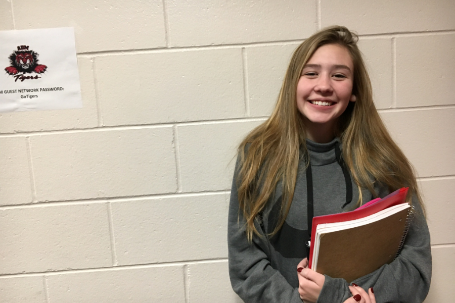 Dakota Jones - January Kiwanis Student of the Month