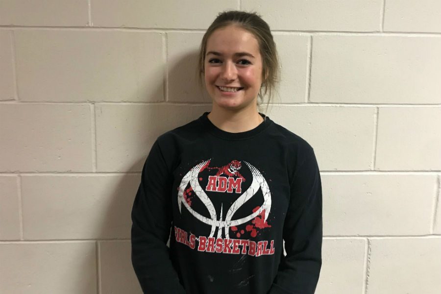 Abby Hlas- February Girls Basketball Athlete of the Month