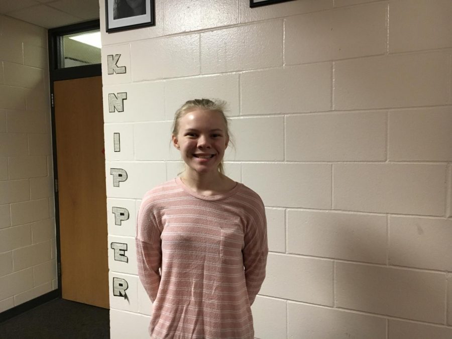Wrestling Cheerleader Of The Month - Emily Ahrens
