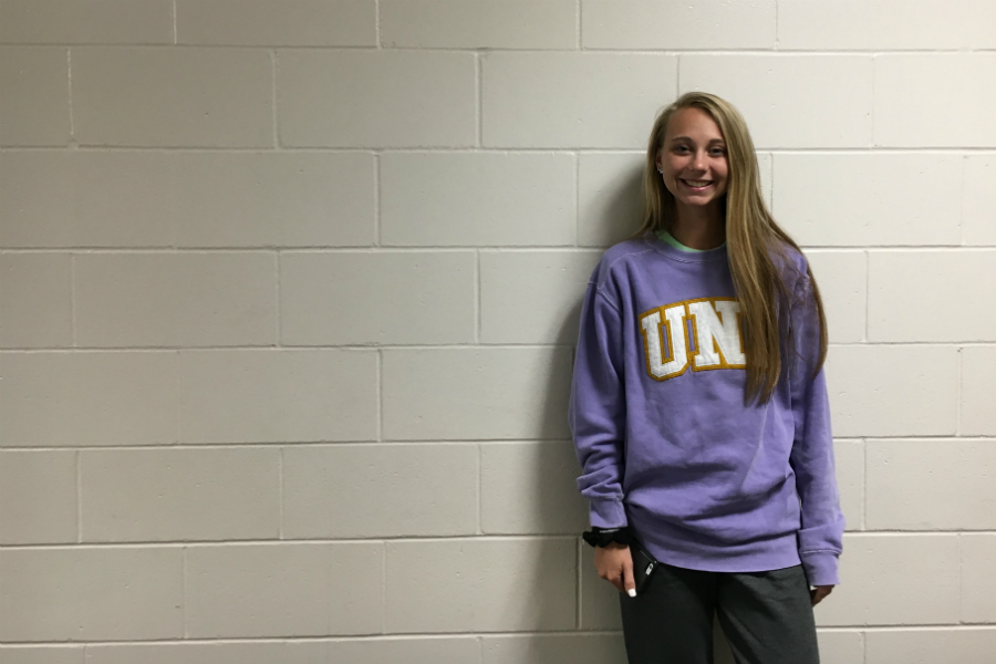 Sadie Juergens - April Girls Track Student of the Month