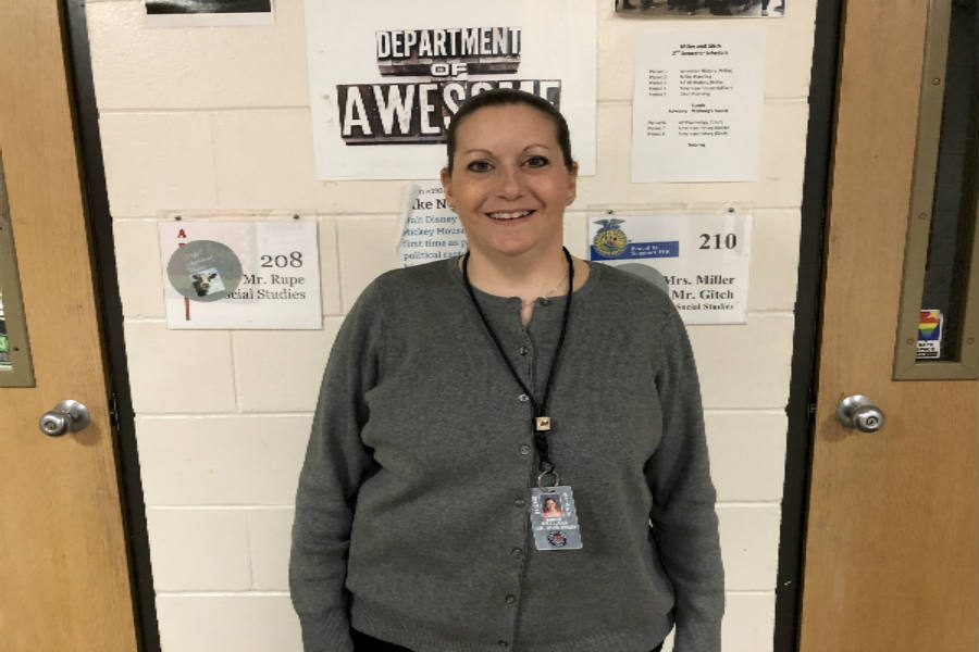 Ms. Gilliland- April Teacher of the Month
