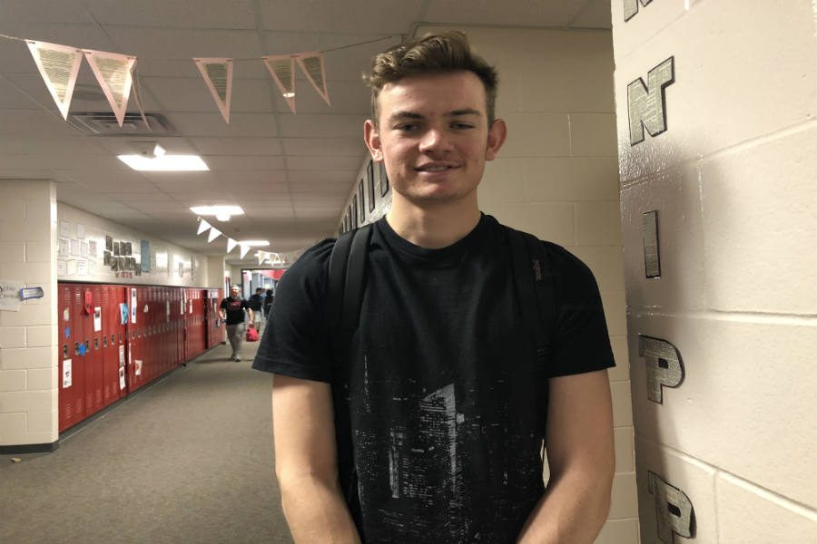 Trey Volz - April Boys Track Student of the Month