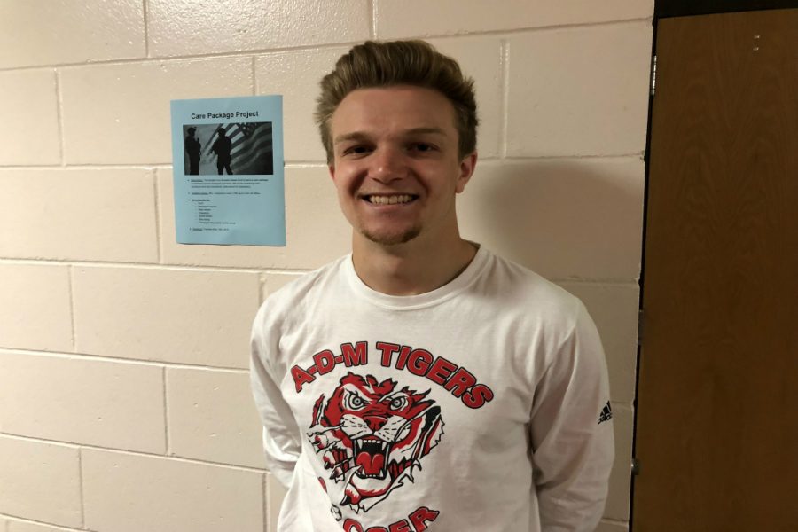 Gage Fuller – May Kiwanis Student of the Month