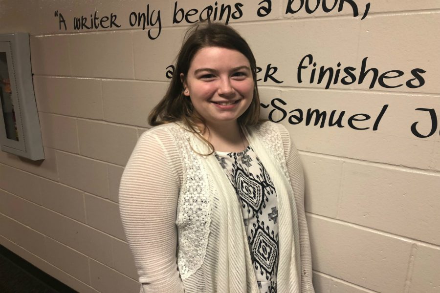 Katelyn McGee - April Fine Arts Student of the Month