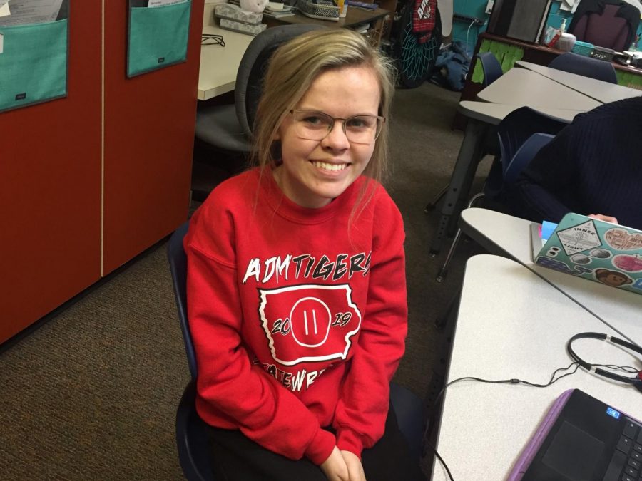 February Fine Arts Student of the Month: Kennedy Ihrig