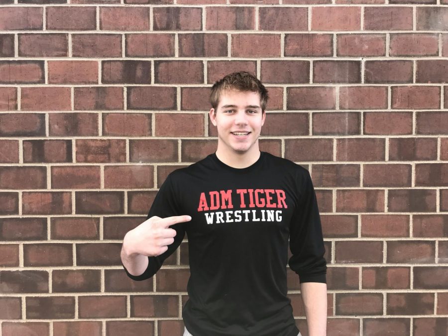 Paulson shows his wrestling pride by wearing his wrestling shirt, even not on meet days, and is honored for this nomination. 