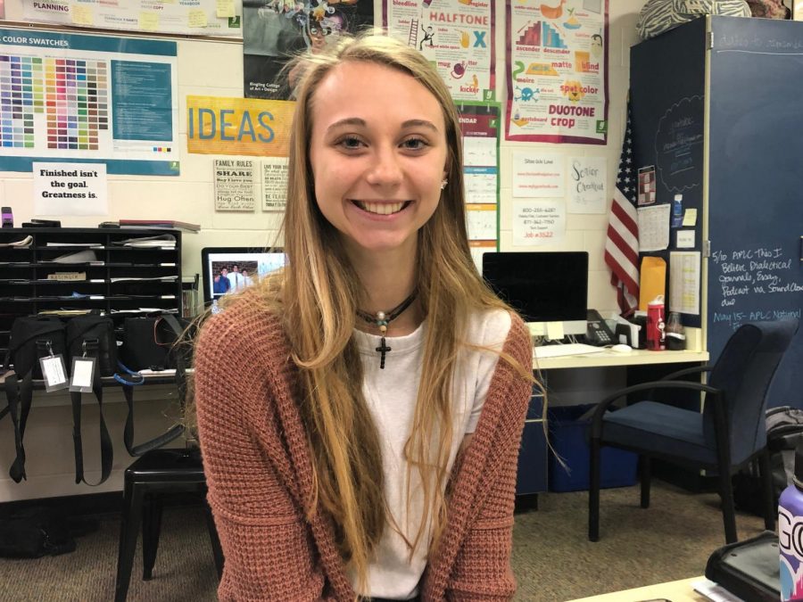 April Kiwanis Student of the Month: Sadie Juergens