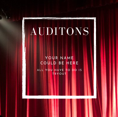 By using the tips that are suggested by Sean Whiston, Averi Brady, Jakob Zwank, Sarena Gibson, and I you could be a part of the next ADM theater cast.