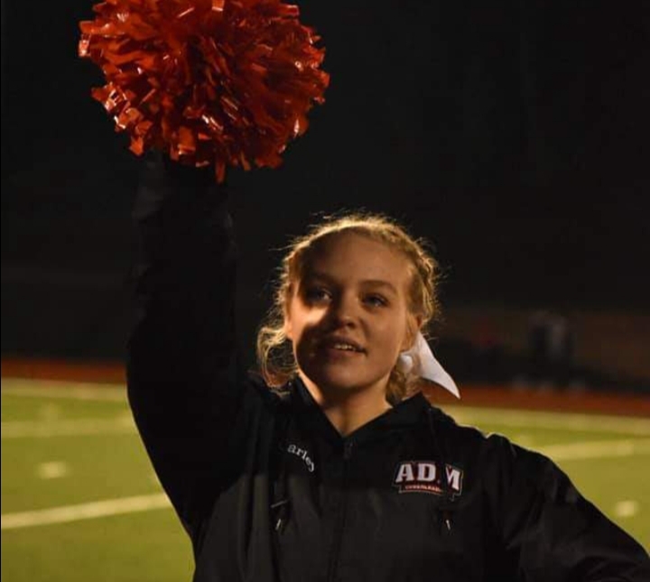 February Wrestling Cheerleader of the Month: Carley Button