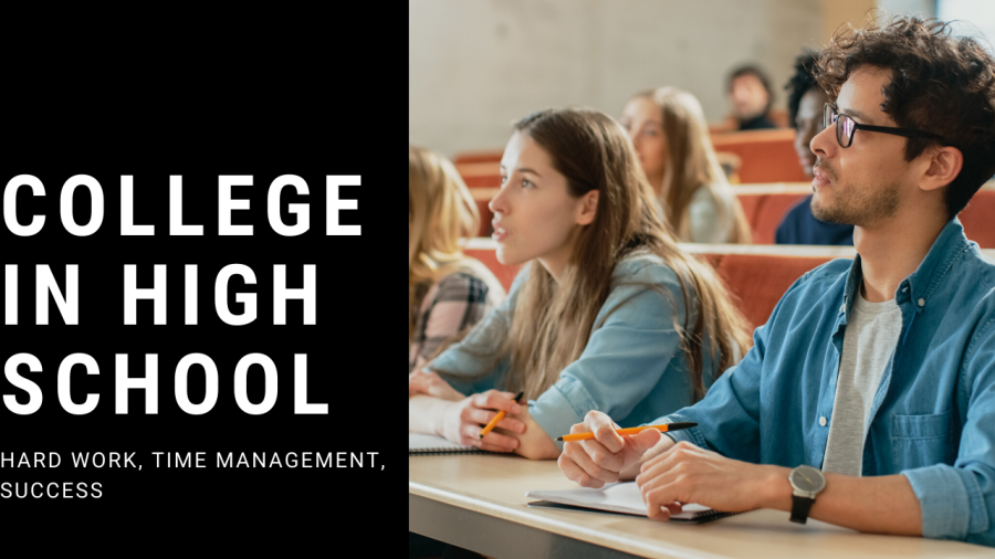 College is a big expense. Taking classes in high school can help you save for college.
