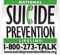 If you or a loved one needs to talk, call the number above.