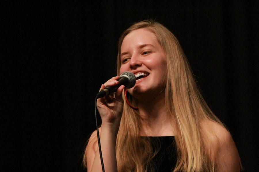 April Kiwanis Student of the Month, Anna Walls, Performing in the Pops Concert February 2020