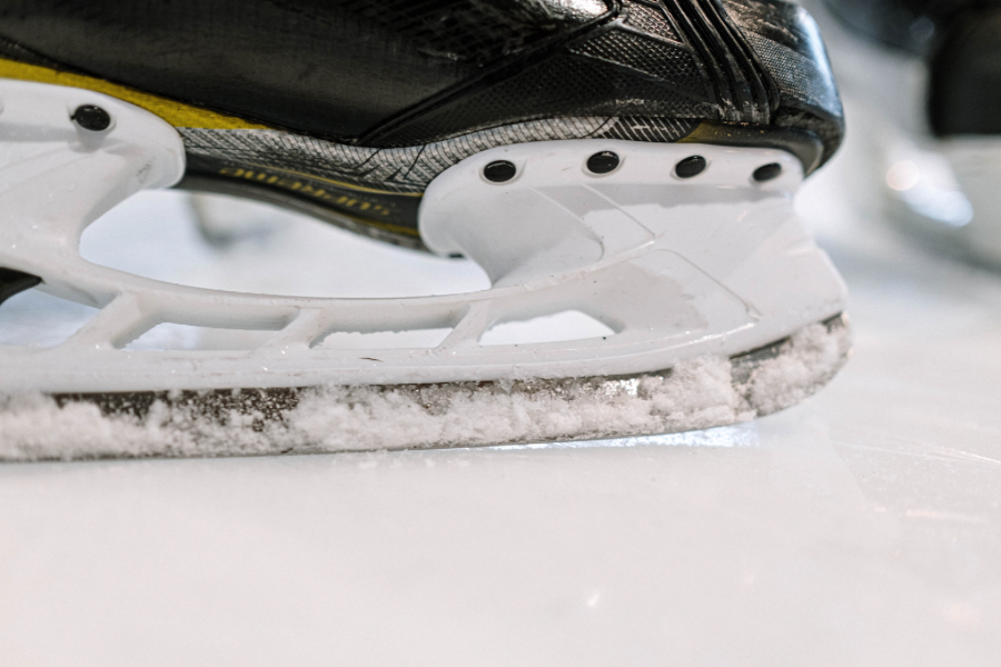 The+blades+of+hockey+skates+result+in+thousands+of+injuries+every+year.