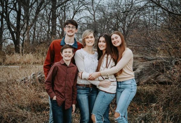 Alexa Teckenburg with her mom and three siblings at a family photo shoot. 

Theres been a lot of attention on me, about how hard its going to be on me by not living with my family, but Im thinking about how hard its going to be on my siblings, Teckenburg said.