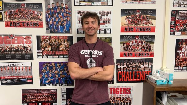 A whole wall dedicated to his former athletes and students. “I try to be like my favorite coaches who taught me good lessons to help me grow as a person.”
