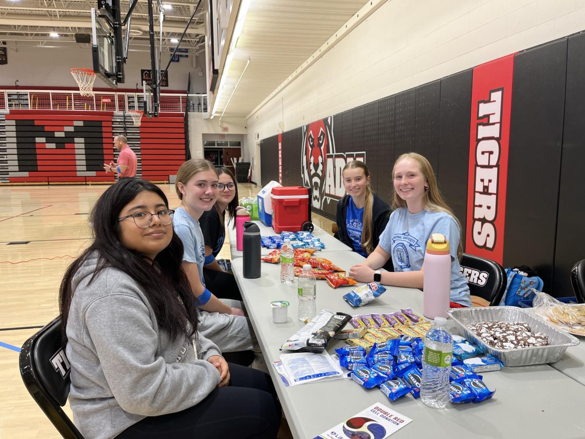 NHS members managing the drive's canteen.