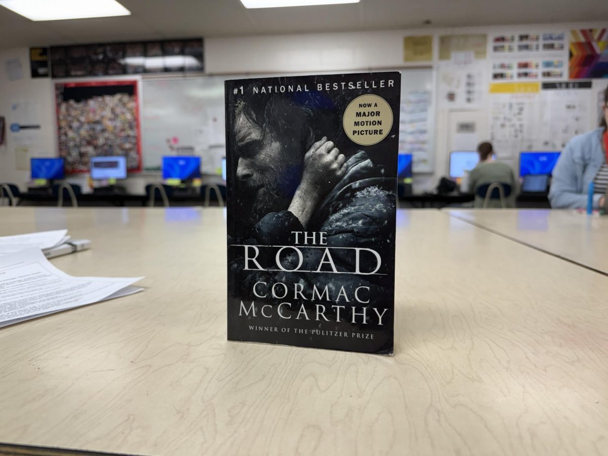 "The Road" by Cormac McCarthy explores the state of urgency as the father and the son have to reach the south before the winter comes to them.