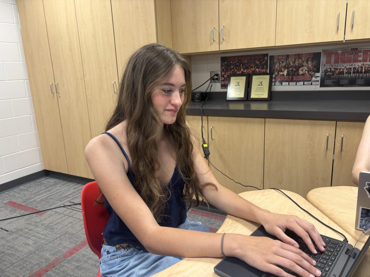 Abbie Maffin is the May Athlete of the Month for Girl's Golf. She is the daugher of Mitch and Kari Maffin, and a senior here at ADM. Maffin has participated in golf all throughout high school. Despite golf being an individual sport, everyone on the team cares for each other, and roots for each other, making the community Maffin's favorite part of the sport. Since Maffin's activities are more fine-arts focused, it feels good to be recognized for the sport that she is in, and the athlete side of herself. She believes that she was recognized as Athlete of the Month for the loyalty and the effort she's put into golf throughout her years on the team.  In honor of her achievements, Adel Vision Clinic has donated $100 to the ADM Scholarship foundation.