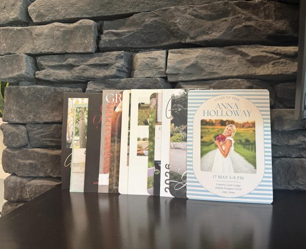 Graduation invites are piling up as the end of May is near. Calendars are filling up on the weekends as students and friends prepare to celebrate each other.